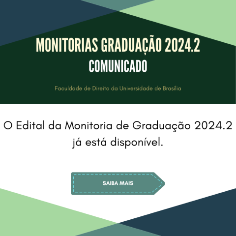 COMUNICADO MONITORIA